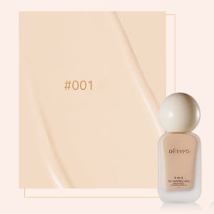 흑인 여성을위한 전문 도매 한국 최고의 대량 개인 라벨 방수 Iquid 메이크업 재단 - Product Image 5