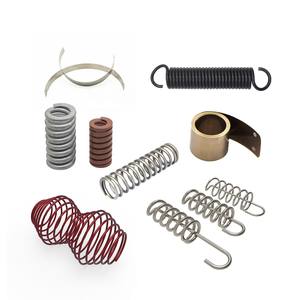 OEM özelleştirilmiş paslanmaz çelik sıkıştırma yayı ağır siyah kaplama helezon yay - Product Image 3