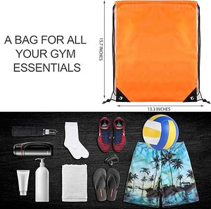 Mochila con Cordón de Alta Calidad a Precio de Fábrica, Logotipo Personalizado, Mochila con Cordón de Múltiples Colores para Gimnasio, Deportes, Playa - Product Image 5