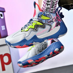 Baskets décontractées pour hommes de haute qualité Rétros chaussures de <span class=keywords><strong>basket</strong></span>-ball de sport respirantes à la mode en caoutchouc d'extérieur pour hommes - Product Image 4