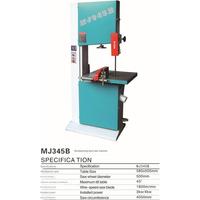 Scie à ruban verticale électrique multifonctionnelle 380V 220V MJ 345 pour le traitement du bois, la découpe de panneaux