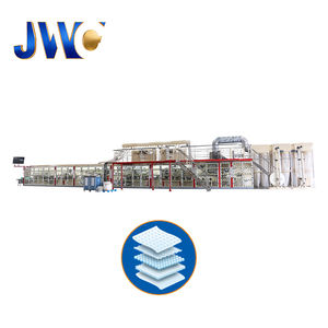 Ligne de production de draps de lit jetables entièrement servo motorisés pour patients, machine à sous-draps avec boîte de vitesses et moteur 380V 250-300 M/min - Product Image 1