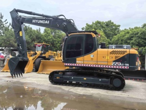 Excavatrice Hyundai 220 d'occasion haute performance, fiable, de seconde main, modèle R220, pour travaux de construction - Product Image 3