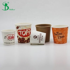 <span class=keywords><strong>THEBEST</strong></span> Alle Größen Großhandel Pappbecher Individuell Bedruckte Kaffeebecher Einwandige Pappbecher Mit Deckel - Product Image 5