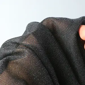 Interlining fusibile cucito tricot lavorato a maglia con inserto di trama per abiti