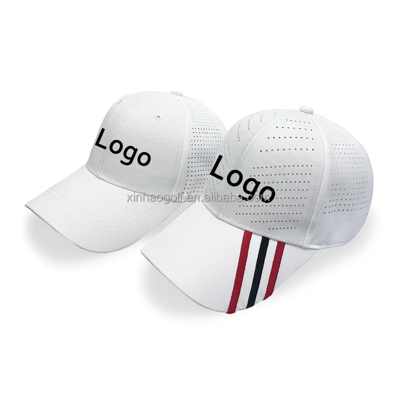 Quick Drying Sporting Fashion Branded Baseball Golf Cap Hat Fitted Wholesale Oem Hat
