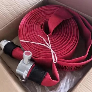 <span class=keywords><strong>Tuyau</strong></span> <span class=keywords><strong>d</strong></span>'incendie plat en PVC avec couche extérieure isolante thermiquement et motif <span class=keywords><strong>d</strong></span>écoratif pour les travaux de nettoyage - Product Image 3