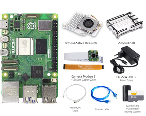 Carte de développement Raspberry <span class=keywords><strong>Pi</strong></span> 5 toute neuve, kit caméra <span class=keywords><strong>PI</strong></span> 5, options pour 2 Go/4 Go/8 Go/16 Go de RAM - Product Image 1