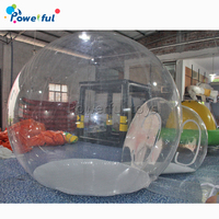 Ballons en PVC commerciaux, fête pour enfants, maison amusante, dôme gonflable, tente à bulles, ballons gonflables transparents, maison