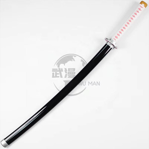Espada Nichirin <span class=keywords><strong>de</strong></span> <span class=keywords><strong>Shinobu</strong></span> Kocho, Hashira <span class=keywords><strong>de</strong></span> los Insectos, Accesorio <span class=keywords><strong>de</strong></span> <span class=keywords><strong>Cosplay</strong></span>, 102 cm, Hoja <span class=keywords><strong>de</strong></span> Madera sin Afilar, Accesorio <span class=keywords><strong>de</strong></span> Disfraz <span class=keywords><strong>de</strong></span> Anime - Product Image 2