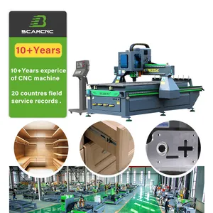 1325 1530 Cnc Router Machine Voor Houtgravure Cnc Router Machine 5 As Cnc Router Met Oscillerend Mes