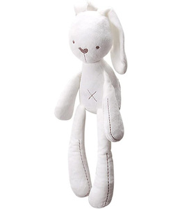 Hot Selling Cotton Electric Cute <b>Rabbit</b> Plush <b>Toy</b> <b>Soft</b> Comfort Children's Room Kindergarten 42cm White/Pink Japandi Design - Product Image 5