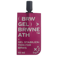 Sac de brillant à lèvres liquide 3.2g 3G personnalisé emballage de brosse de soin de la peau pour mascara brillant à lèvres pour vodka bière pochette à bec en plastique
