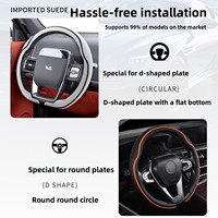 Housse de volant de voiture en cuir BLA, best-seller Amazon pour le commerce électronique transfrontalier, universelle quatre saisons, très vendue