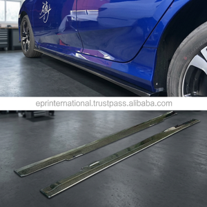 Extensión de faldones laterales de fibra de carbono estilo SA de 10.ª generación EPR para FC, accesorios para automóviles - Product Image 3