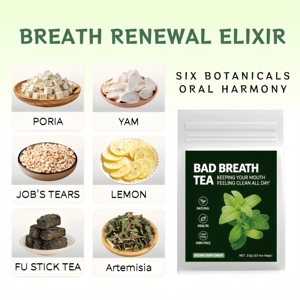 Thé en sachet aux ingrédients naturels pour renforcer l'immunité et la santé bucco-dentaire, éliminateur de mauvaise haleine, détoxifiant, tisane pour fumeurs - Product Image 4