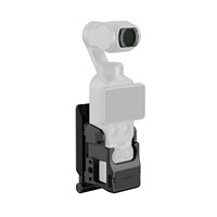Kit de cage en alliage d'aluminium pour Osmo Pocket 4/3 avec plaque arrière magnétique, fixation rapide, support griffe froide et filtres 1/4 pouces, et support de poignet