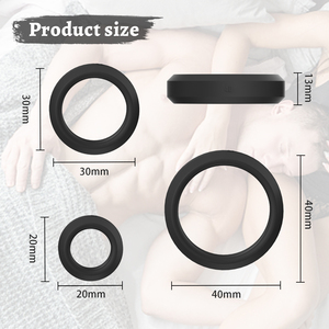 แหวนรัดองคชาตสำหรับผู้ชาย ช่วยชะลอการหลั่ง - Product Image 3