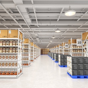 Scaffali Commerciali Personalizzati su Larga Scala per Supermercati - Scaffalature Regolabili a Doppio Lato per Magazzini e Negozi Scontati - Product Image 3