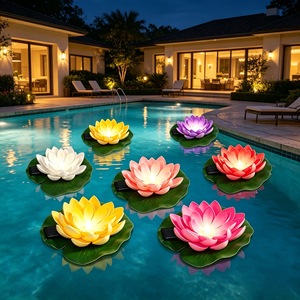 Luces Solares Flotantes para Estanques de Loto, Faroles de Agua para Decoración de Jardín y Piscina al Aire Libre - Product Image 2