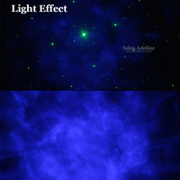 Proyektor Langit Berbintang Laser RGB Baru dengan Lampu Galaksi Plafon Berputar untuk Kamar Tidur, Ruang Sensorik, Pencahayaan Relaksasi