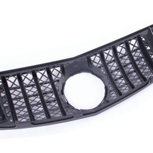 Mercedes-Benz R-Class 251 <b>Mesh</b> Front <b>Grille</b> Black And Silver ABS Plastic Bumper Modification - Product Image 3