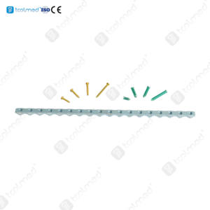 TOOLMED 수의사 ALPS 티타늄 재건 압축 잠금 플레이트 동물 애완 동물 정형 외과 용 동물 소모품 - Product Image 6