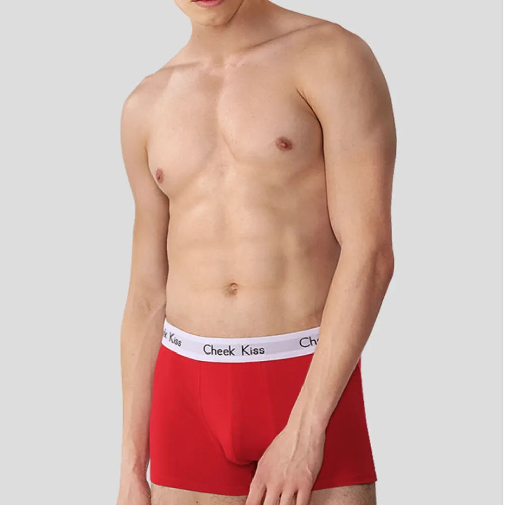 Cuecas boxer sexy sem meninos, modelagem de roupa íntima