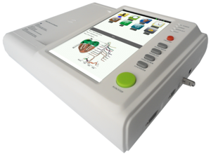 เครื่องตรวจคลื่นไฟฟ้า ECG เครื่องตรวจจับคลื่นไฟฟ้าแบบพกพาเครื่องตรวจจับคลื่นไฟฟ้าสำหรับสัตวแพทย์ - Product Image 6