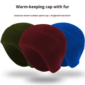 Nouveau bonnet en polaire de cyclisme en plein air avec des couvertures d'<span class=keywords><strong>oreille</strong></span> résistance au vent sport course <span class=keywords><strong>ski</strong></span> hiver chaleur plage voyage utilisation - Product Image 3