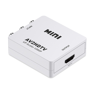 Convertidor de Video <span class=keywords><strong>Mini</strong></span> HDTV a AV de Alta Calidad, <span class=keywords><strong>Adaptador</strong></span> HDTV2AV HDTV a <span class=keywords><strong>RCA</strong></span> AV para Televisores Antiguos - Product Image 3