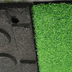 Nhân tạo Turf phòng tập thể dục cỏ với cao su cơ sở bán buôn thân thiện với môi thể thao sàn cao su cỏ <span class=keywords><strong>Mat</strong></span> sốc hấp thụ đệm - Product Image 6