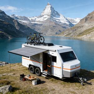 Remolque de Camping Todoterreno para Camioneta, Precio de Fábrica, Venta Caliente, para Campamentos de Larga Distancia - Product Image 3