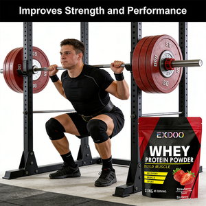 אבקת חלבון מי גבינה מבודד למבוגרים, תוסף תזונה ספורטיבית, 50 גרם+ חלבון, צמיחת שרירים, תוויות ניתנות להתאמה אישית - Product Image 2