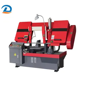 China alta qualidade aço bar corte rápido completo automático horizontal cnc metal banda viu máquina aço viu banda máquina