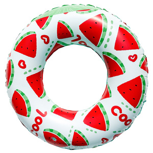 Watermelon <b>Inflatable</b> Swim Ring Extra Large Thick PVC <b>Float</b> For Pool Water Park Resort Hotel Adult Women - Product Image 4