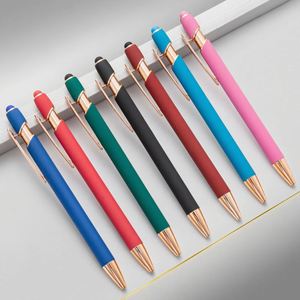 Custom Metal Ball Point <b>Pen</b> Custom Logo Universal for Single Head Rubber Tip Touch Control Black/<b>Multi</b>-<b>Colored</b> Ink 1.0mm - Product Image 1