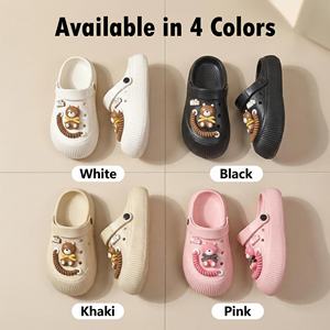 Sabots plats souples en maille antidérapants pour femmes, mode estivale, rehaussant la taille de 3 cm, chaussures d'extérieur pour femmes - Product Image 5