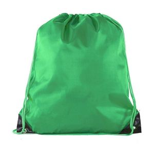 Custom Logo Nylon Draw <b>String</b> <b>Bag</b> Backpack Recycled Waterproof 210D Polyester Drawstring <b>Bag</b> - Product Image 4
