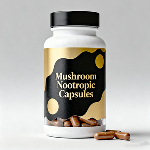 Compléments alimentaires pour adultes tout-en-un, vitamines et minéraux complexes, algues marines, huile de nigelle, capsules d'ashwagandha, avec extrait d'algues - Product Image 1