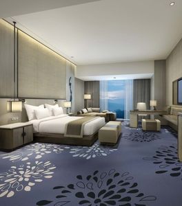 Alfombra <span class=keywords><strong>de</strong></span> pared a pared para habitación <span class=keywords><strong>de</strong></span> invitados, resistente al fuego, para pasillo, Hotel - Product Image 3