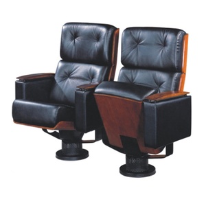 Muebles de Teatro Clarin de Cuero Sintético, los Más Vendidos, para Oficina en Casa y Escuela, Asientos Fijos para Sala de Cine en Casa - Product Image 1
