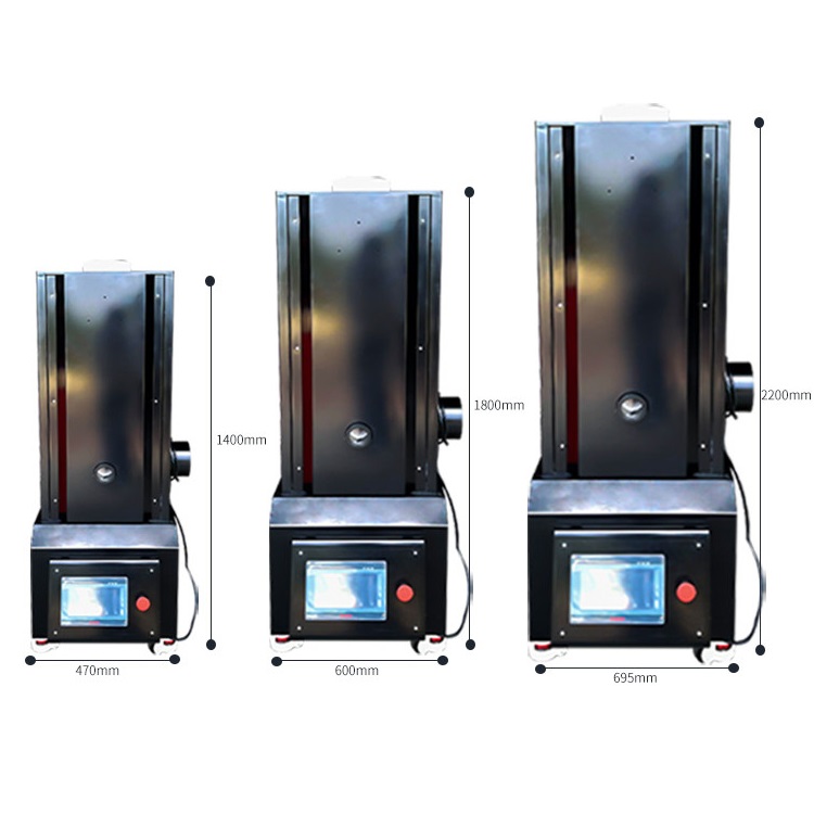 Dongyi 1 кг, 2 кг, 3 кг, 6 кг, 12 кг, 15 кг, кофейный жаровня, послегорелка, снятие дыма, использование в магазине, профессиональный дымовой фильтр