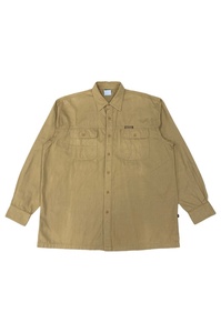 Men's Retro Spring Satin Breathable Eco-Friendly Embroidered Workwear Shirt Short-Sleeved Button-Up Anti-Wrinkle Collar Casual - Product Image 2