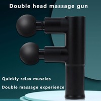 Masseur de surface à double tête avec batterie intégrée de 2000 mAh, outil de massage électrique portable pour le massage quotidien à domicile