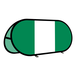 Banner Publicitario Ovalado de Nigeria, Tela de Punto Warp-knitted para Publicidad Exterior, Carpa para Exteriores - Product Image 1