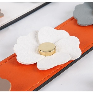 Meetee Túi B-S247 Phụ Kiện Có Thể Điều Chỉnh Vai Hoa Màu Nâu Túi Xách Messenger PU Túi Xách Dây Đeo - Product Image 5