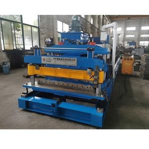 마케도니아 컬러 코팅 유약 타일 만들기 기계 금속 철판 지붕 타일 롤 성형 기계 - Product Image 3