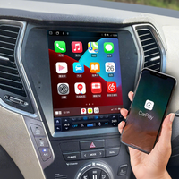 Autoradio Android Auto GPS Navigation Stéréo Lecteur Vidéo Aide au Recul Mirror Link Écran 9,7 pouces pour 12 mois 3G/4G/WiFi