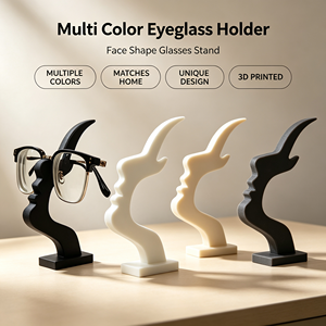 Soporte para Gafas con Forma de Rostro, Exhibidor Creativo para Lentes, Impreso en 3D, para Hogar y Oficina - Product Image 2